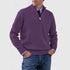 Mens Stand Collar Sweater Zipper| Winter Fashion Knitwear