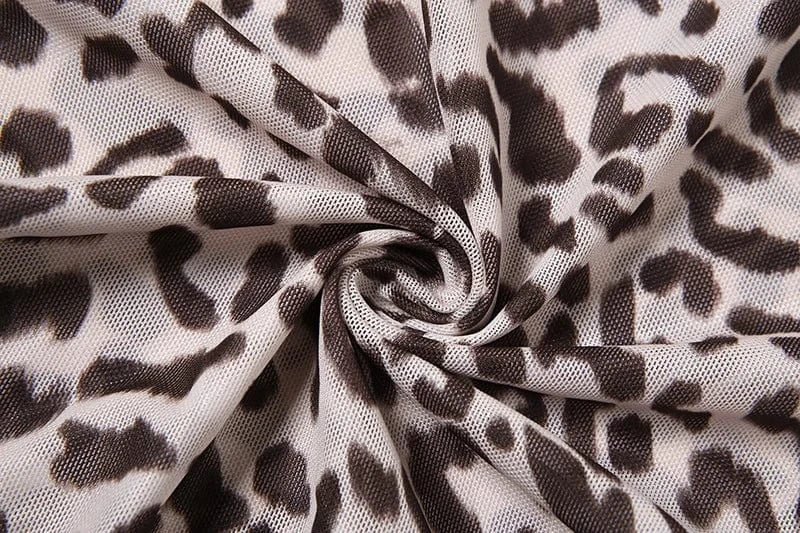 Leopard Print Bodysuit